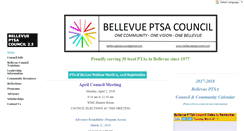 Desktop Screenshot of bellevueptsacouncil.com